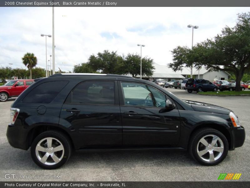 Black Granite Metallic / Ebony 2008 Chevrolet Equinox Sport