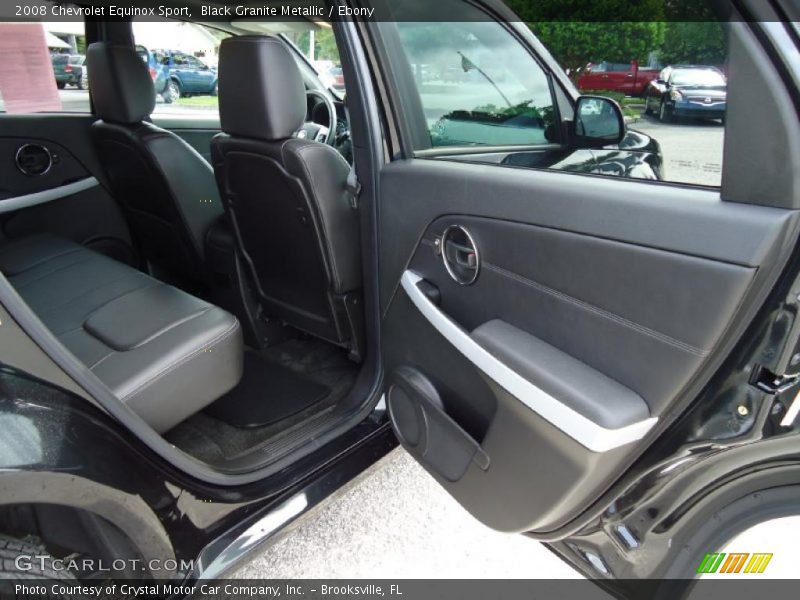 Black Granite Metallic / Ebony 2008 Chevrolet Equinox Sport