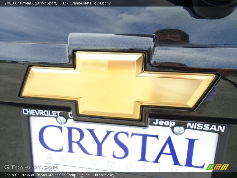 Black Granite Metallic / Ebony 2008 Chevrolet Equinox Sport