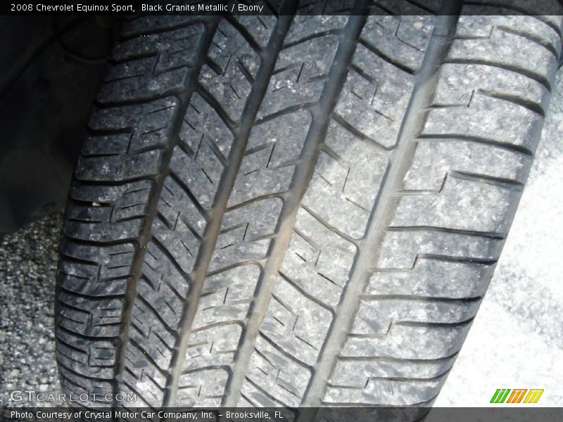Black Granite Metallic / Ebony 2008 Chevrolet Equinox Sport