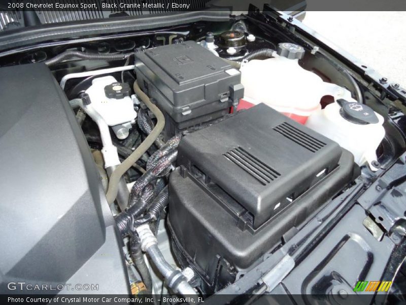 Black Granite Metallic / Ebony 2008 Chevrolet Equinox Sport