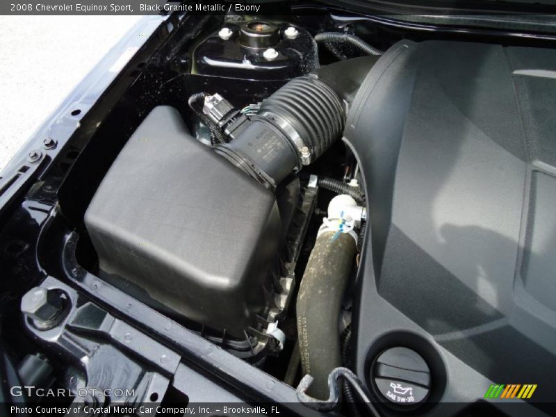Black Granite Metallic / Ebony 2008 Chevrolet Equinox Sport