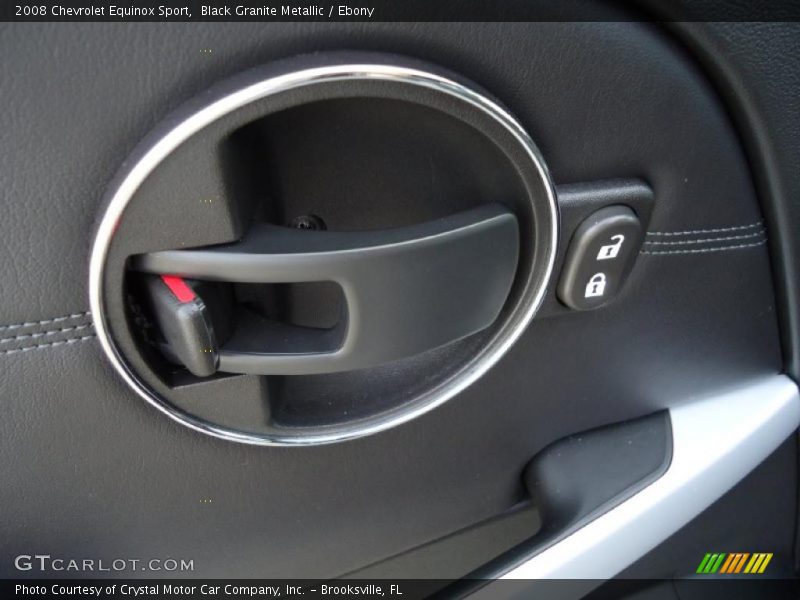 Black Granite Metallic / Ebony 2008 Chevrolet Equinox Sport