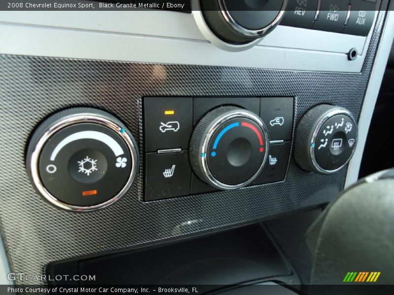 Black Granite Metallic / Ebony 2008 Chevrolet Equinox Sport