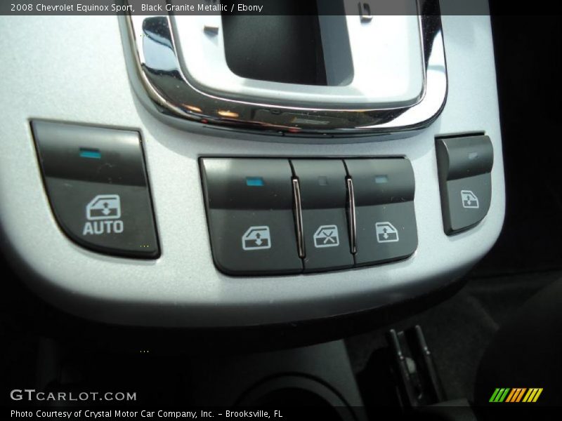 Black Granite Metallic / Ebony 2008 Chevrolet Equinox Sport