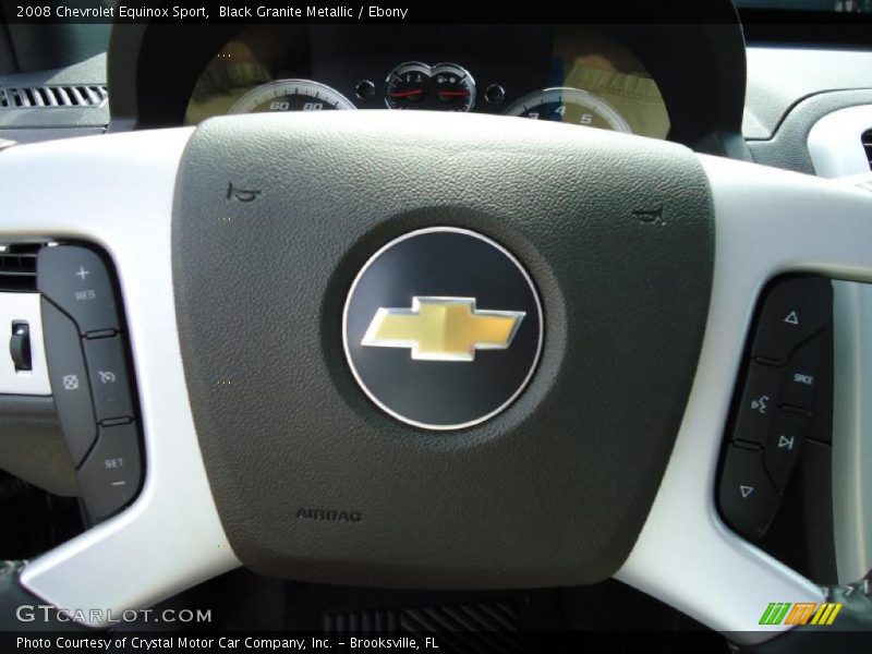 Black Granite Metallic / Ebony 2008 Chevrolet Equinox Sport