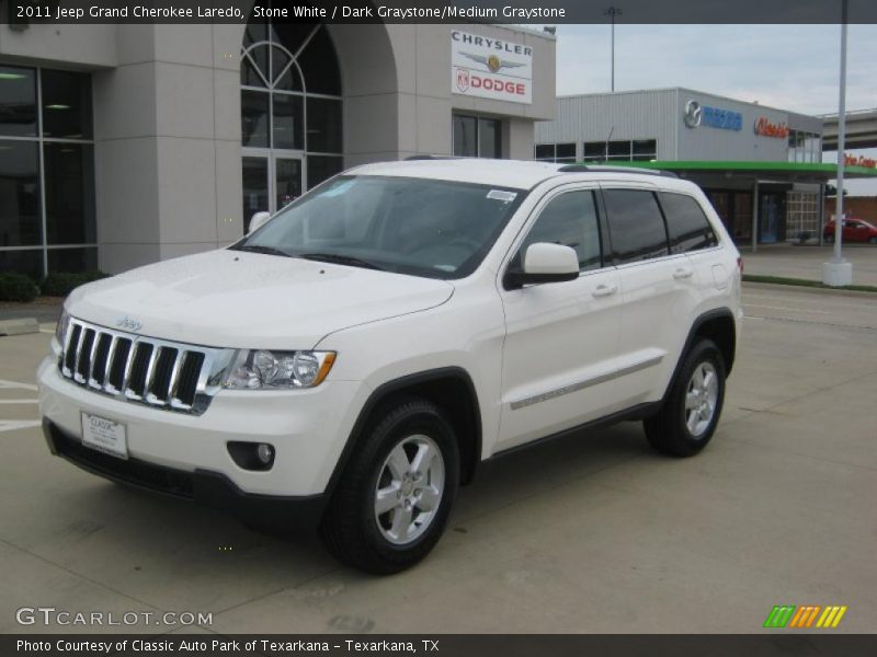 Stone White / Dark Graystone/Medium Graystone 2011 Jeep Grand Cherokee Laredo