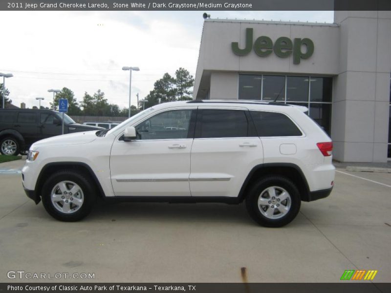 Stone White / Dark Graystone/Medium Graystone 2011 Jeep Grand Cherokee Laredo