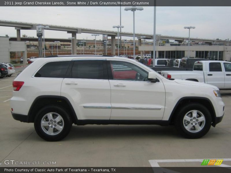Stone White / Dark Graystone/Medium Graystone 2011 Jeep Grand Cherokee Laredo
