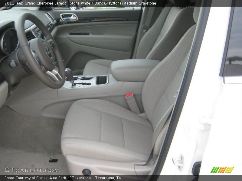 Stone White / Dark Graystone/Medium Graystone 2011 Jeep Grand Cherokee Laredo