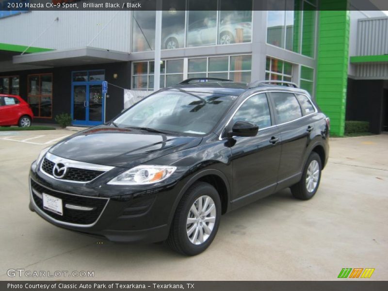 Brilliant Black / Black 2010 Mazda CX-9 Sport