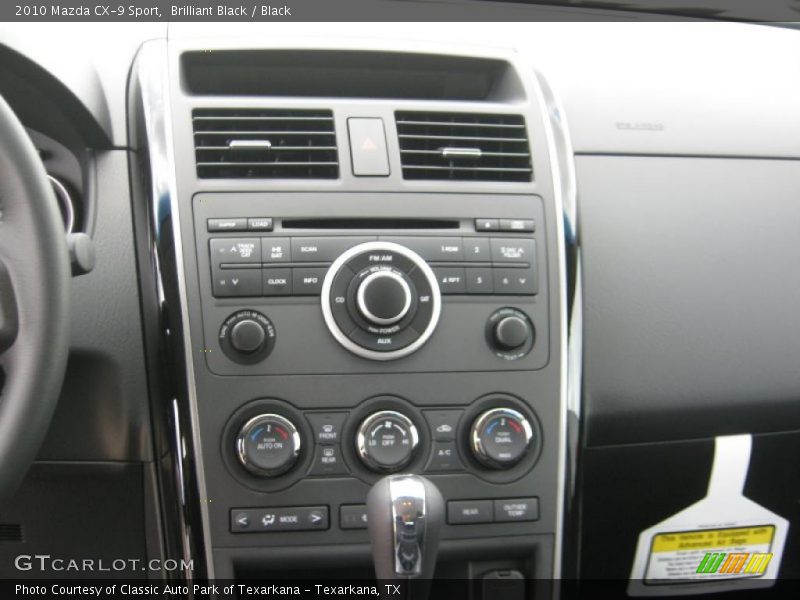 Brilliant Black / Black 2010 Mazda CX-9 Sport
