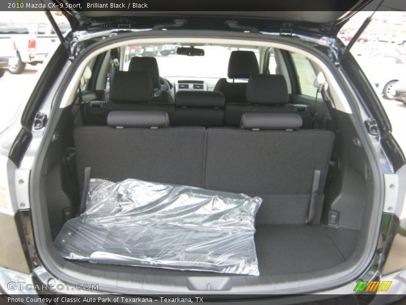 Brilliant Black / Black 2010 Mazda CX-9 Sport