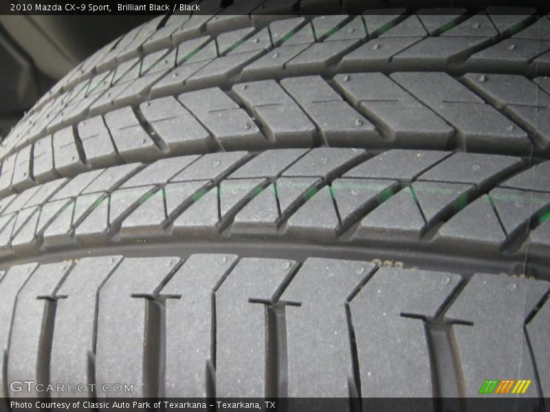 Brilliant Black / Black 2010 Mazda CX-9 Sport