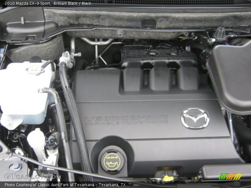 Brilliant Black / Black 2010 Mazda CX-9 Sport