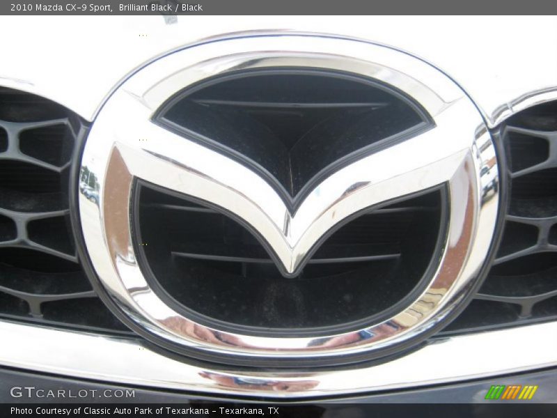 Brilliant Black / Black 2010 Mazda CX-9 Sport