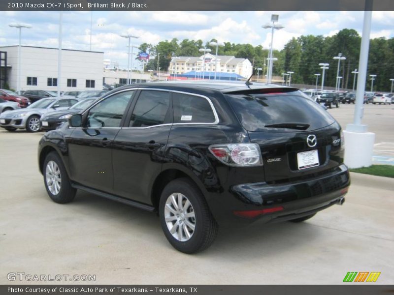 Brilliant Black / Black 2010 Mazda CX-7 i Sport