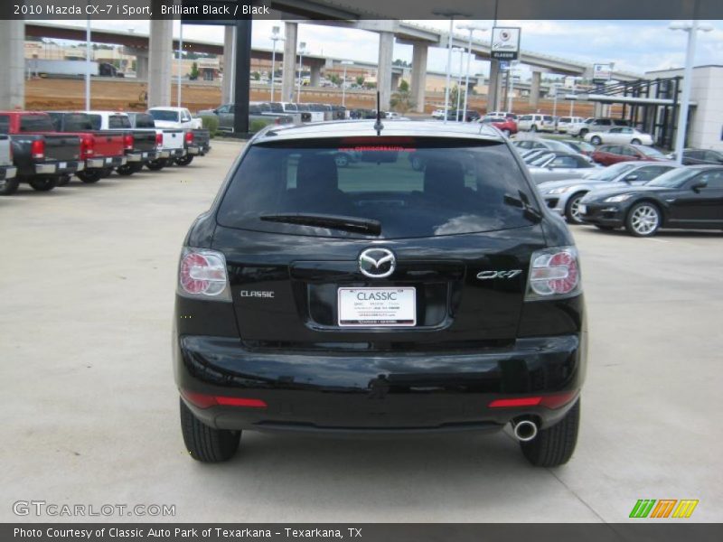 Brilliant Black / Black 2010 Mazda CX-7 i Sport