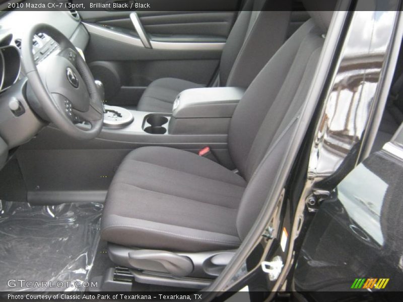 Brilliant Black / Black 2010 Mazda CX-7 i Sport