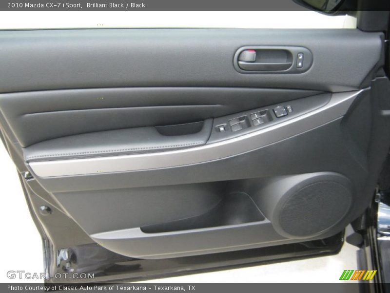 Brilliant Black / Black 2010 Mazda CX-7 i Sport