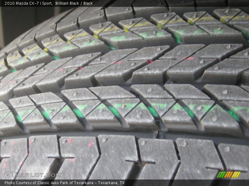 Brilliant Black / Black 2010 Mazda CX-7 i Sport