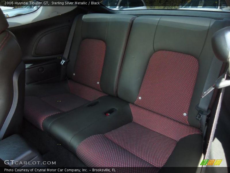 Sterling Silver Metallic / Black 2006 Hyundai Tiburon GT