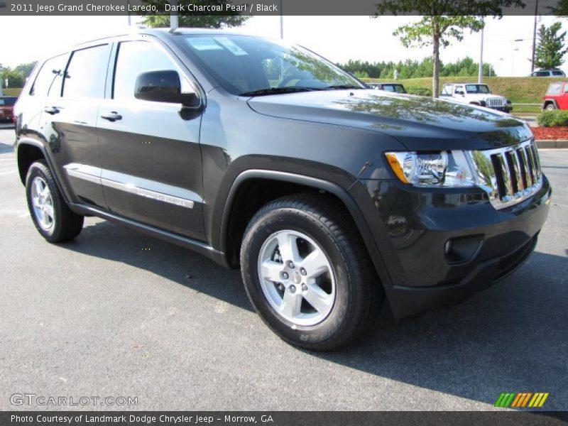 Dark Charcoal Pearl / Black 2011 Jeep Grand Cherokee Laredo