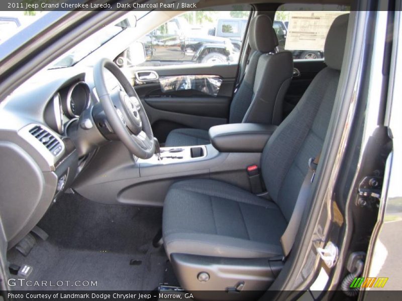 Dark Charcoal Pearl / Black 2011 Jeep Grand Cherokee Laredo