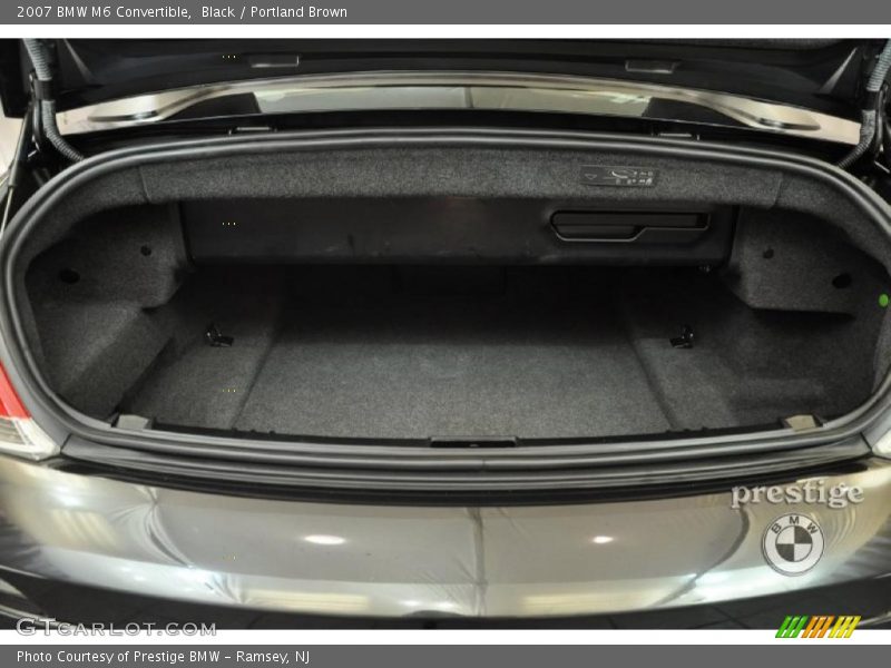 Black / Portland Brown 2007 BMW M6 Convertible