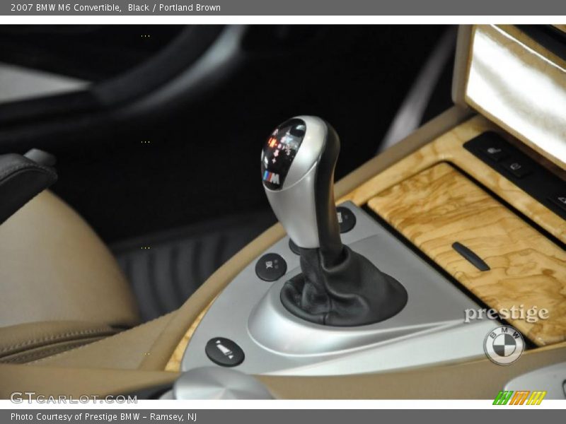 Black / Portland Brown 2007 BMW M6 Convertible