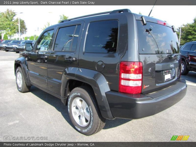 Dark Charcoal Pearl / Dark Slate Gray 2011 Jeep Liberty Sport