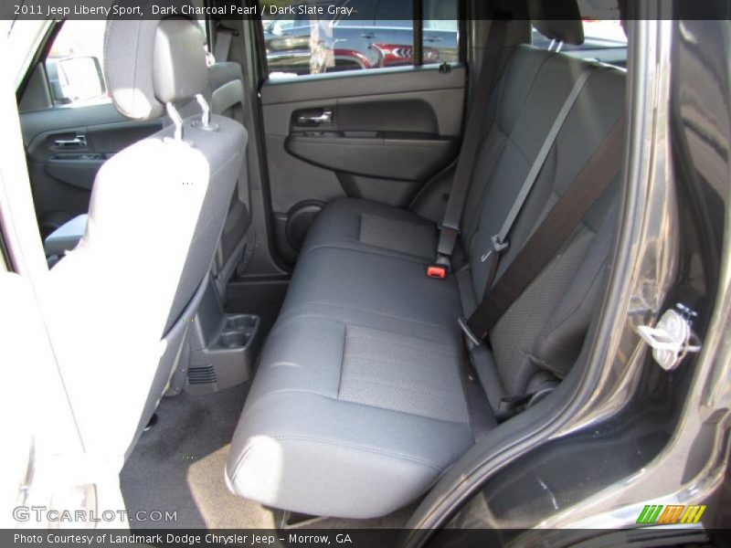 Dark Charcoal Pearl / Dark Slate Gray 2011 Jeep Liberty Sport