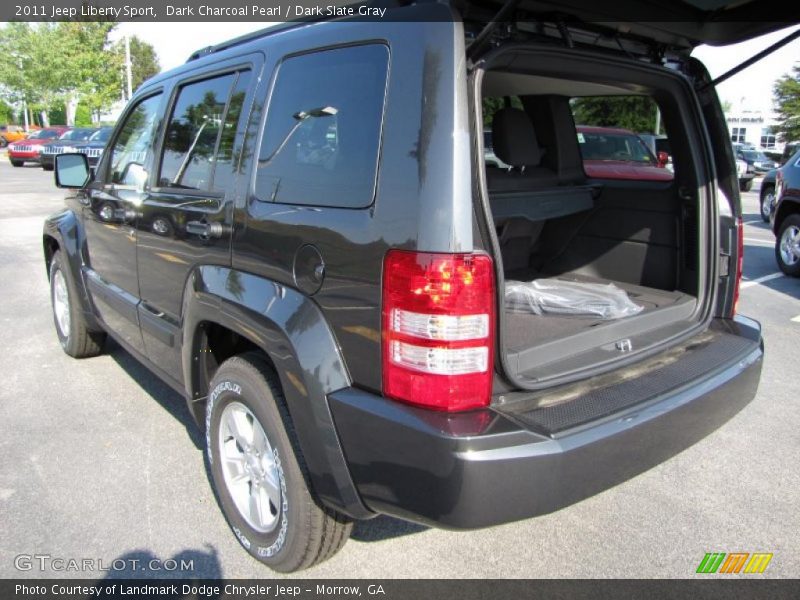 Dark Charcoal Pearl / Dark Slate Gray 2011 Jeep Liberty Sport