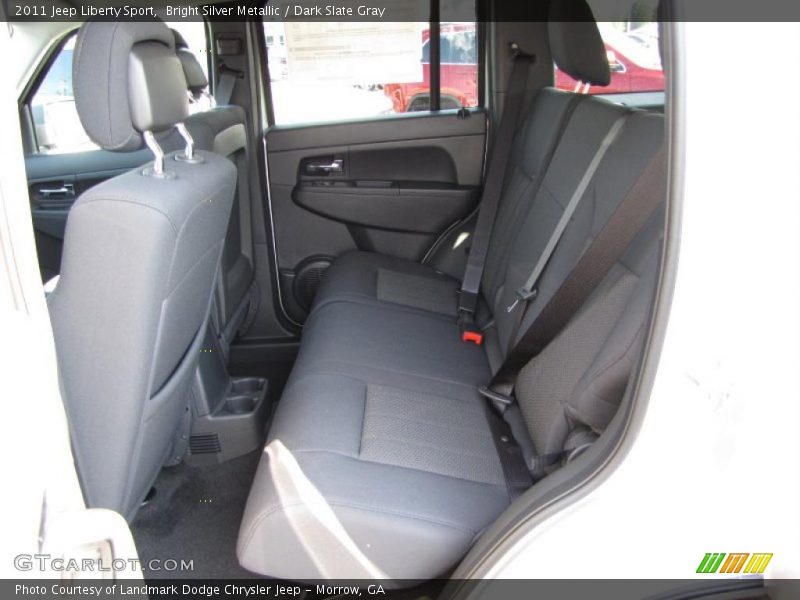 Bright Silver Metallic / Dark Slate Gray 2011 Jeep Liberty Sport