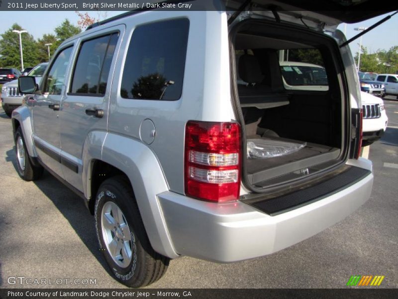 Bright Silver Metallic / Dark Slate Gray 2011 Jeep Liberty Sport