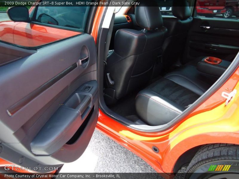 HEMI Orange Pearl / Dark Slate Gray 2009 Dodge Charger SRT-8 Super Bee
