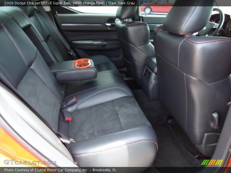 HEMI Orange Pearl / Dark Slate Gray 2009 Dodge Charger SRT-8 Super Bee