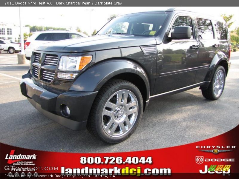 Dark Charcoal Pearl / Dark Slate Gray 2011 Dodge Nitro Heat 4.0