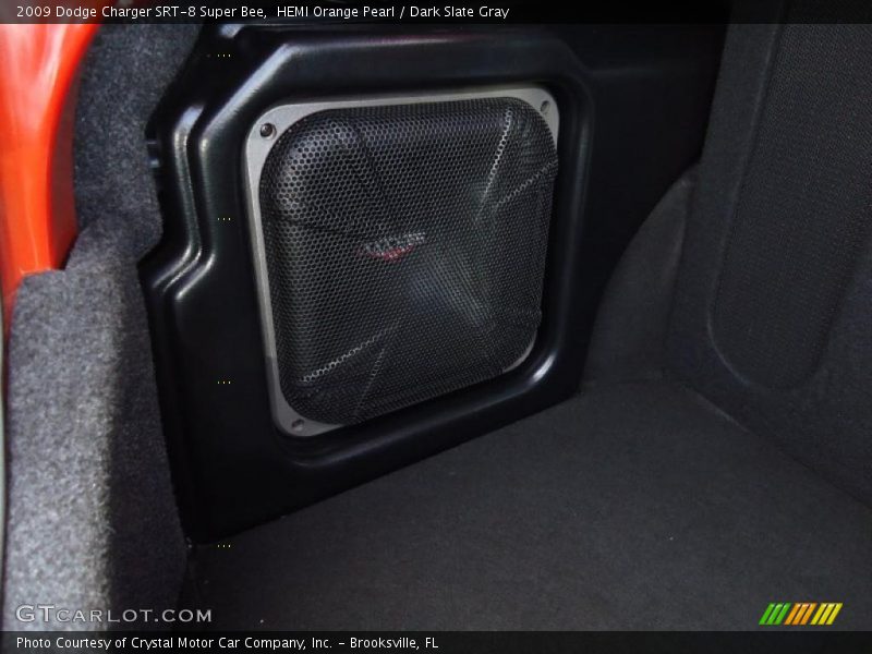 HEMI Orange Pearl / Dark Slate Gray 2009 Dodge Charger SRT-8 Super Bee