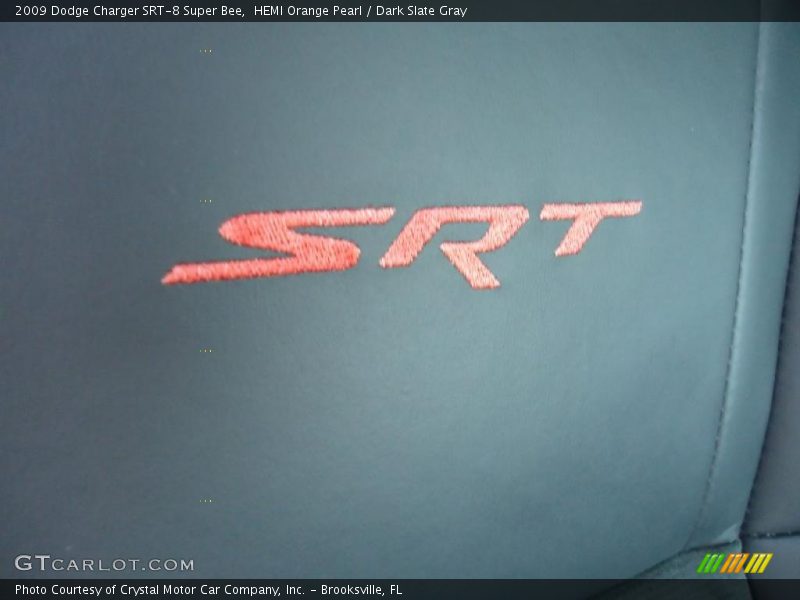 HEMI Orange Pearl / Dark Slate Gray 2009 Dodge Charger SRT-8 Super Bee