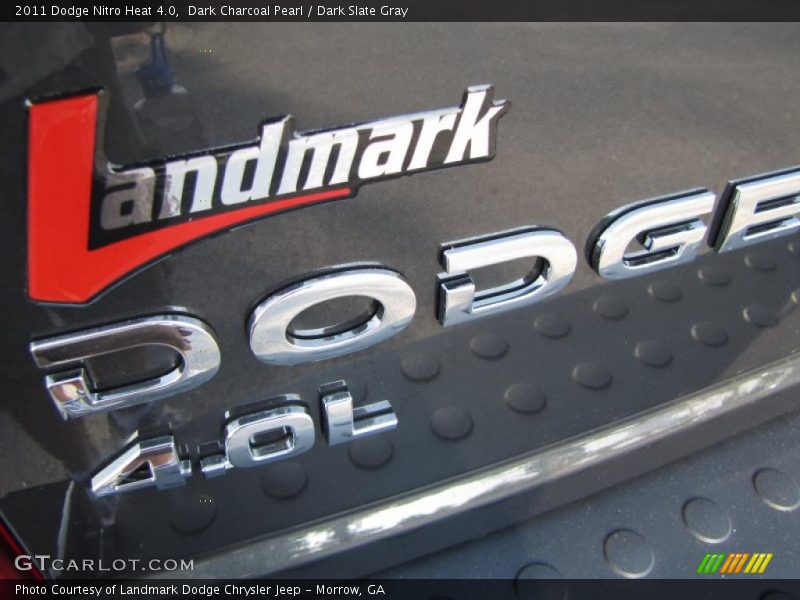 Dark Charcoal Pearl / Dark Slate Gray 2011 Dodge Nitro Heat 4.0