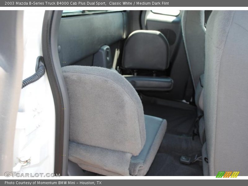 Classic White / Medium Dark Flint 2003 Mazda B-Series Truck B4000 Cab Plus Dual Sport