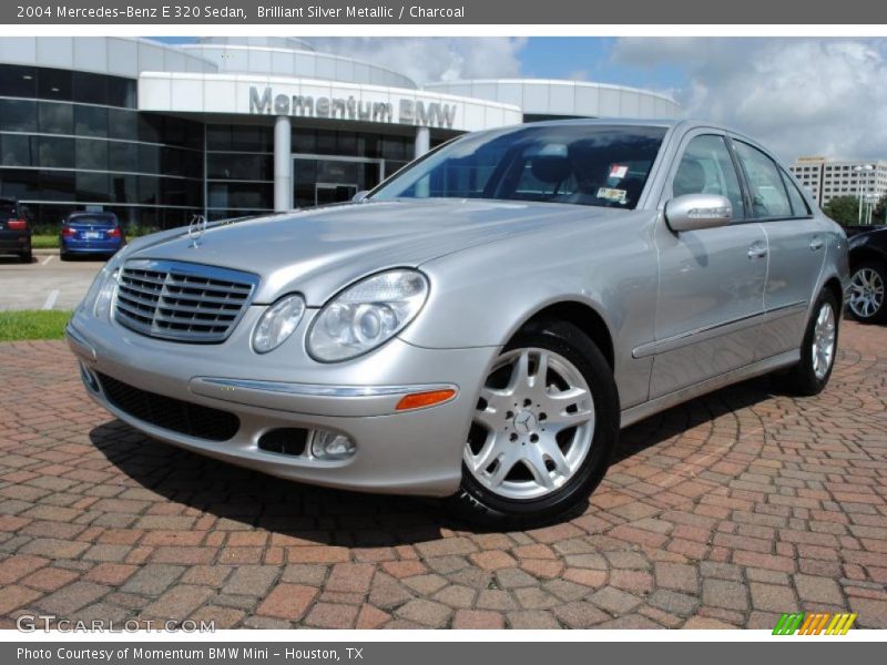 Brilliant Silver Metallic / Charcoal 2004 Mercedes-Benz E 320 Sedan