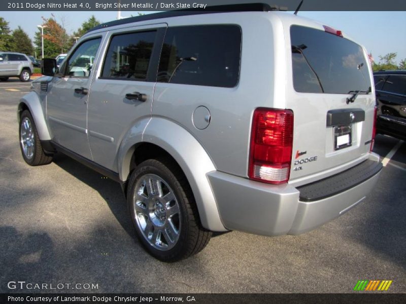 Bright Silver Metallic / Dark Slate Gray 2011 Dodge Nitro Heat 4.0