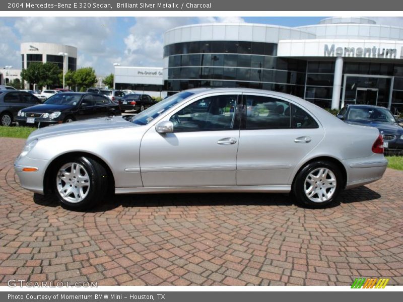 Brilliant Silver Metallic / Charcoal 2004 Mercedes-Benz E 320 Sedan