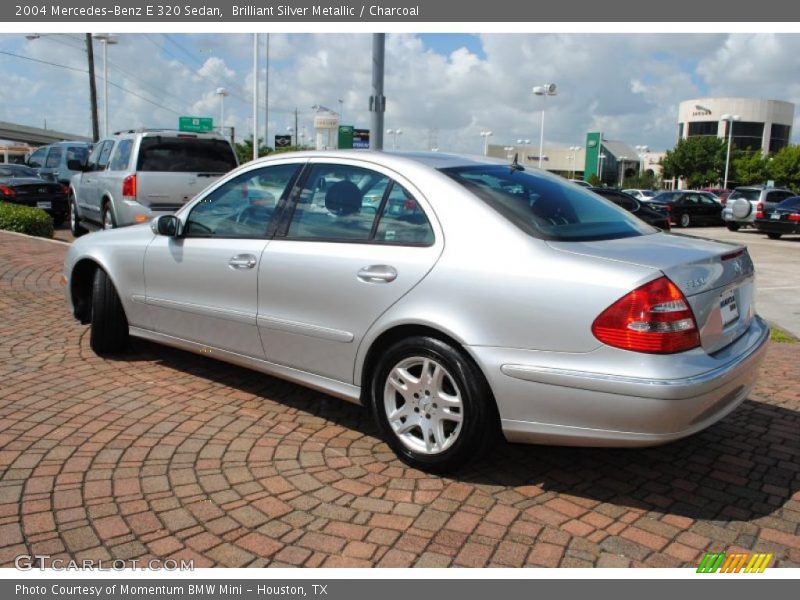 Brilliant Silver Metallic / Charcoal 2004 Mercedes-Benz E 320 Sedan
