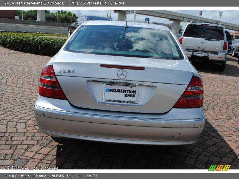 Brilliant Silver Metallic / Charcoal 2004 Mercedes-Benz E 320 Sedan