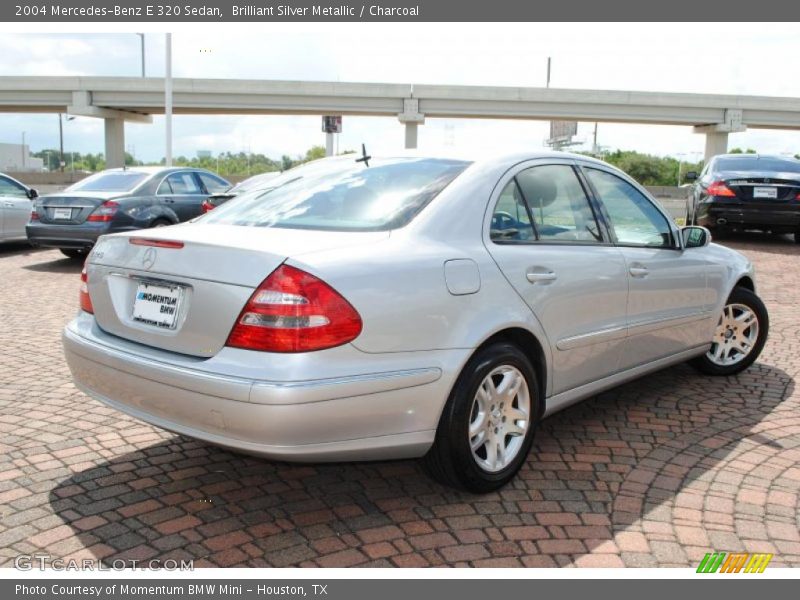 Brilliant Silver Metallic / Charcoal 2004 Mercedes-Benz E 320 Sedan