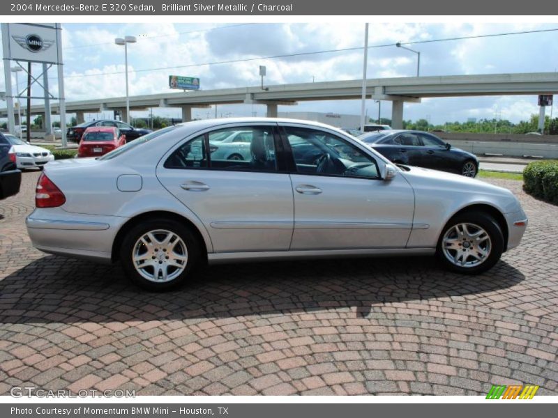 Brilliant Silver Metallic / Charcoal 2004 Mercedes-Benz E 320 Sedan