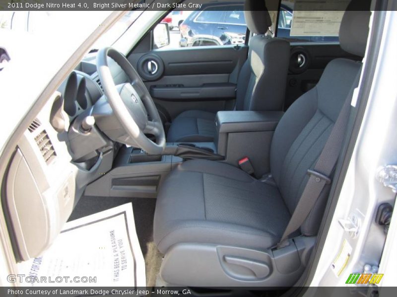 Bright Silver Metallic / Dark Slate Gray 2011 Dodge Nitro Heat 4.0
